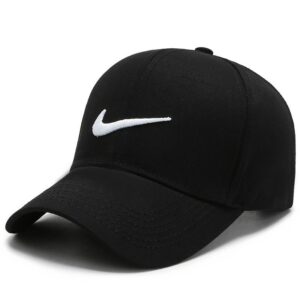 Topi Nike - Black Swosh