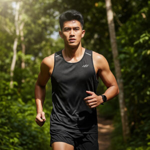 Kaos Singlet Olahraga Dri-fit Active+